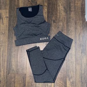 Kora/Acta legging and sports bra matching set